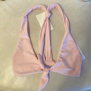 Mikoh cloud pink bikini top